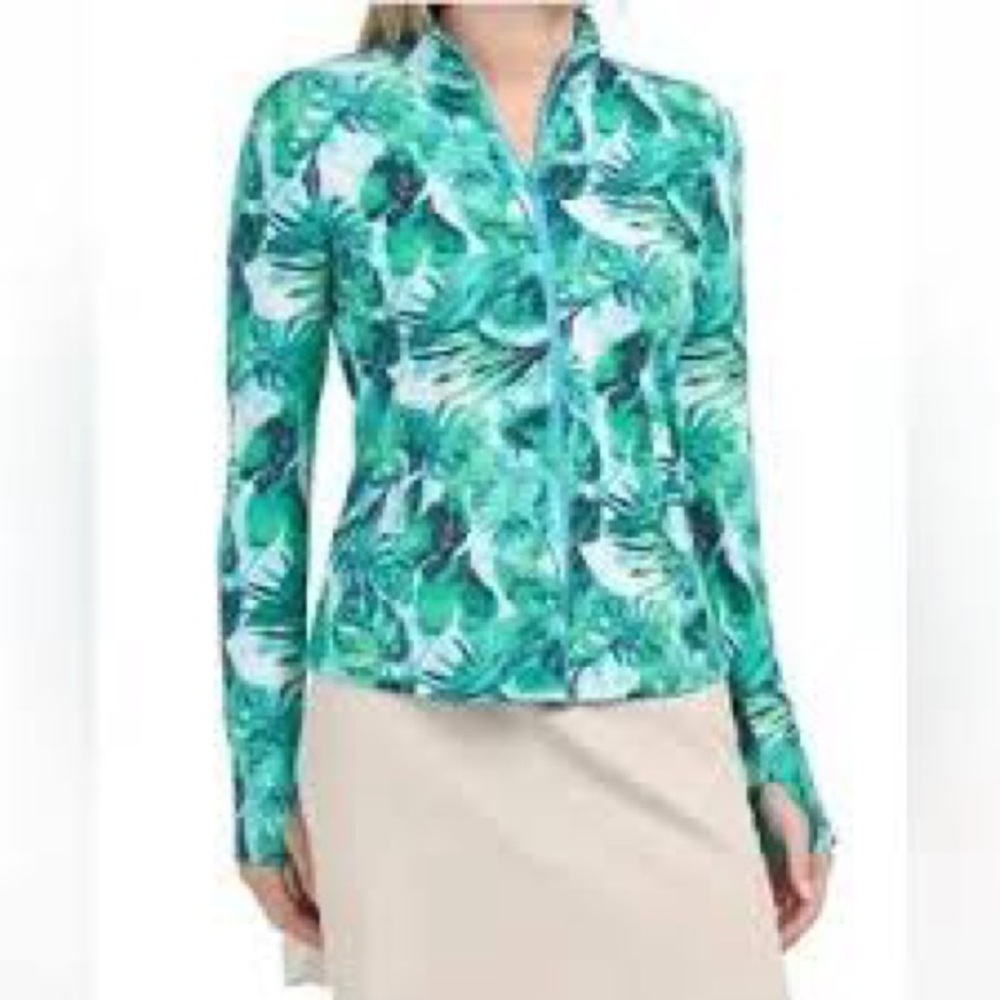 *TOMMY BAHAMA UPF 50 Golf Long Sleeve Active Zip Up Jacket NWT - Picture 7 of 8